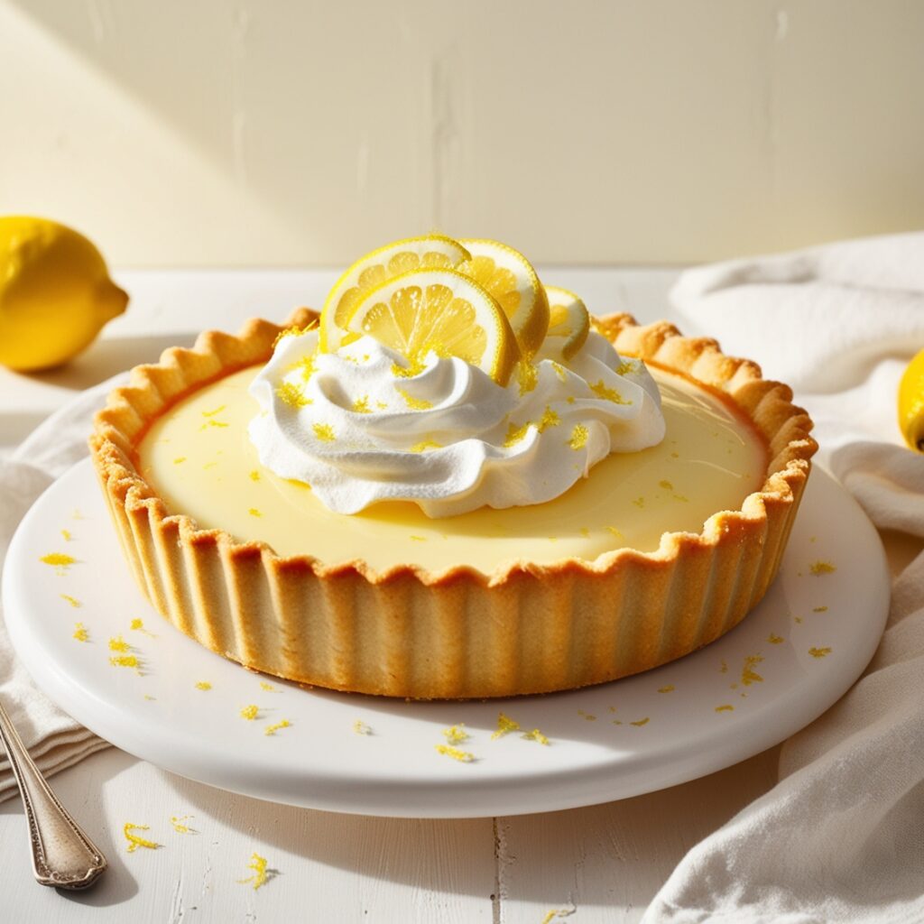 Refreshing Lemon Chiffon Pie